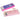 Infradito Havaianas Top Kidsuper Soccer, plantare beige con stampa viola e logo rosa neon