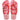 Infradito Havaianas Top Kidsuper Camo, plantare rosa con stampa camouflage e volti nascosti, fascetta rossa